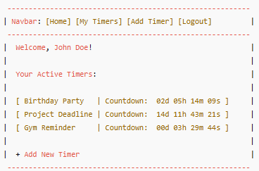 Personal Timer Web App with Authentication image 4