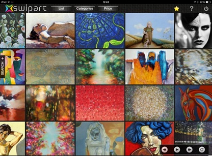 AR Kunst Preview App – Swipart image 2