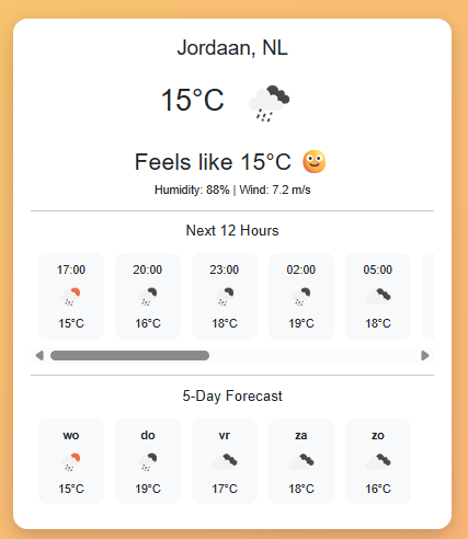 Interactief Weer Dashboard image 2